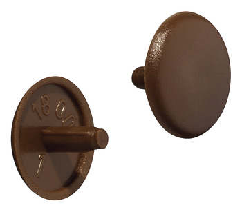 Trim Caps Countersunk D12/2.5mm Phillips Plastic Fawn 8007 045.04.107