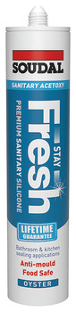 Soudal Stay Fresh Slicone 290ml Oys