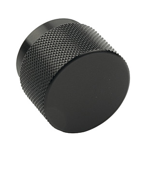 Graf Big Knob Aluminium Black D38x30mm