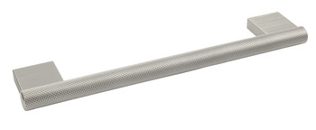 Graf Big Bar Handle Aluminium Stainless Steel Effect 192mm Fixing Centres 106.66.112