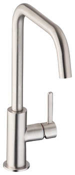 Abode AT1259 Althia Sgl Lvr U-Tap B.Nickel