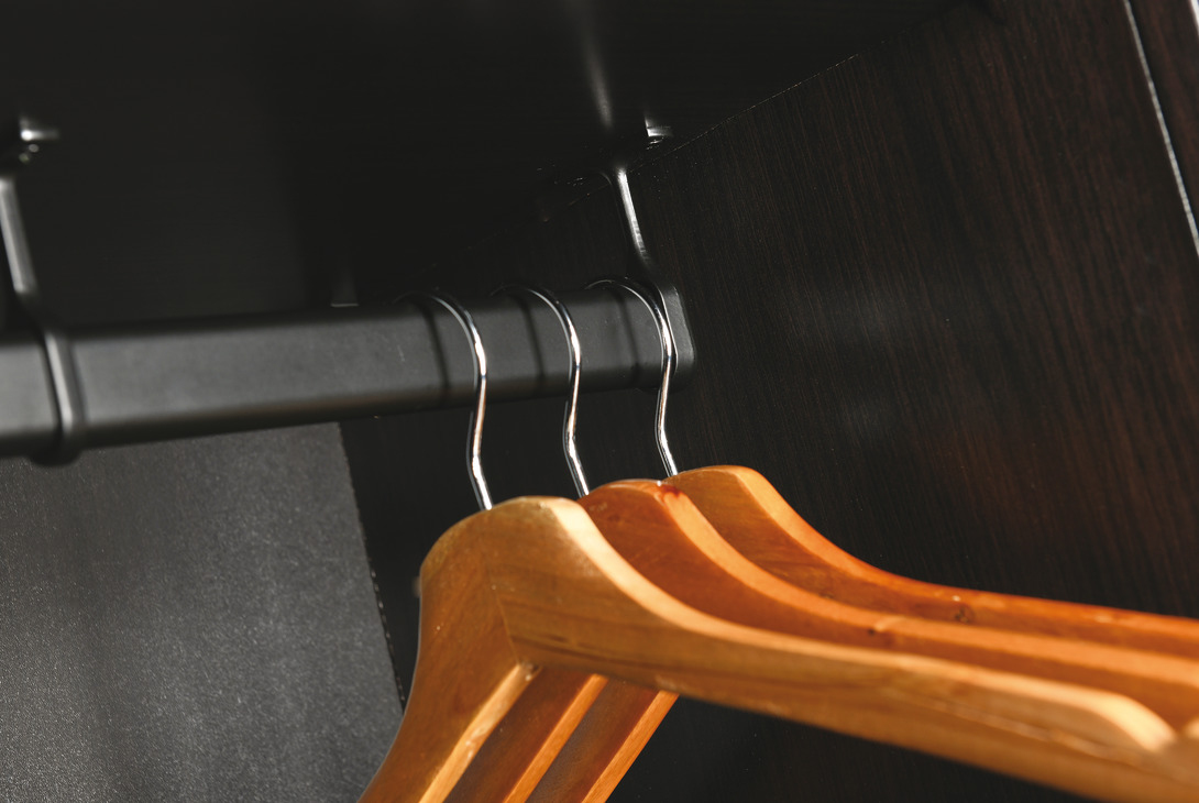 WithRobe Oval Rail 0.6x30x15x1829mm Steel Black - view 2