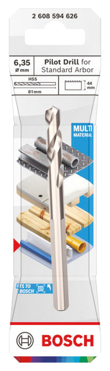 Bosch Pilot Drill Bit HSS-G D6.35x81mm - view 2