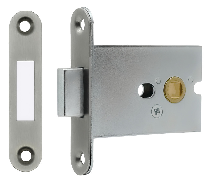 Mortice Toilet Cubicle Lock 57/76mm SSS 911.22.021