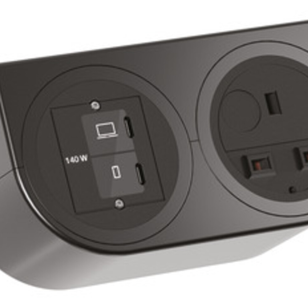 BachM Pix ScktH Dbl UK,USB 140W