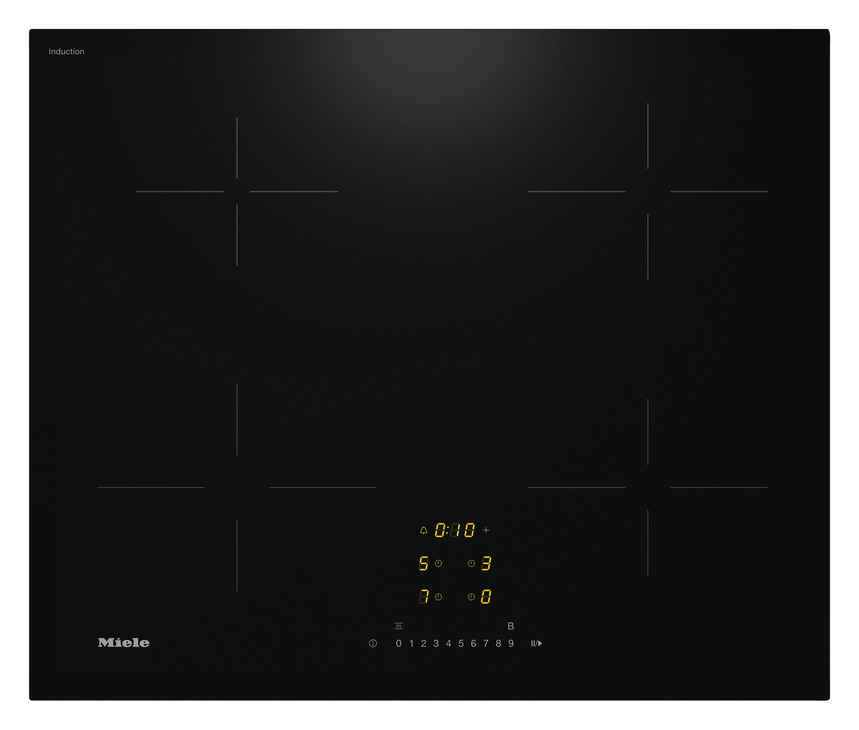 Miele KM7361FL 62 Hob Ind 4Z Black/Gls 535.74.017