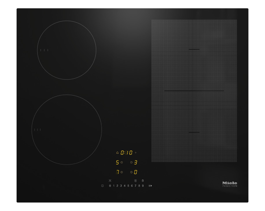 Miele KM7464FL 60 Hob Ind 4Z Black/Gls 535.74.018