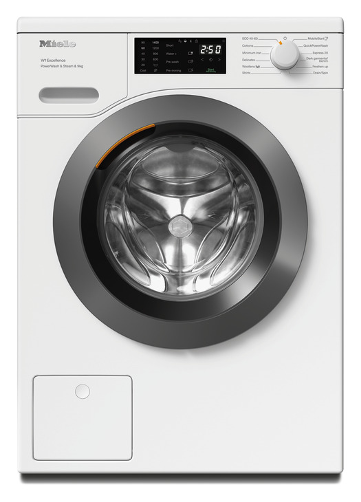 Miele WED385 WCS Wsh Mch QPW+Stm 9kg Wht 535.74.025