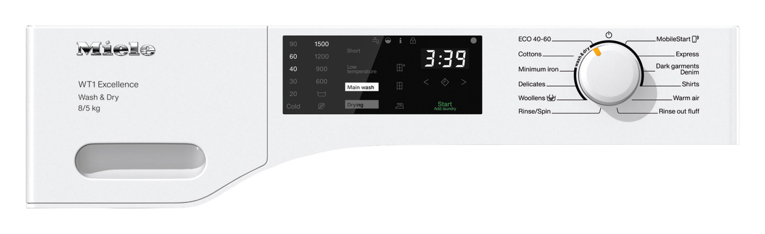 Miele WTD165 WPM Wsh Dry+PC+CapD 8/5kg - view 2