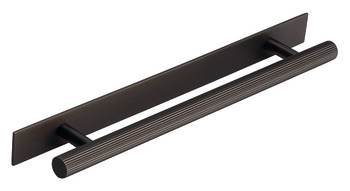 Longham Pull Handle+BP Steel Antique 160mm Fixing Centres