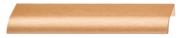 Ona Profile Handle Aluminium Bru Brass 256mm Fixing Centres