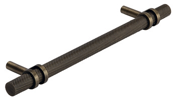 Barchester Pull Handle Dbl Iron AB 160mm Fixing Centres