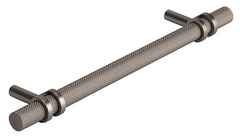 Barchester Pull Handle Dbl Iron SN 160mm Fixing Centres