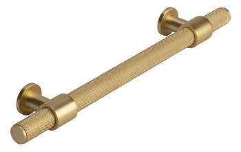 Harlington Pull Handle Steel Sat Brs 320mm Fixing Centres 101.21.015