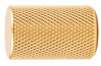 Graf Knob Aluminium Brushed Dk Brass D17x28mm