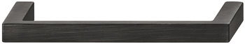 Verona D Handle Zinc Alloy Bru Black Used 160mm Fixing Centres