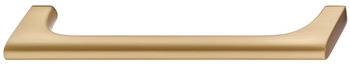 Onega Pull Handle Zinc Alloy Bru Gold Col 128mm Fixing Centres