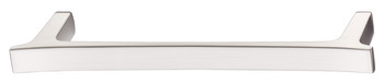 Up Pull Handle Zinc Alloy Bru Nickel 320mm Fixing Centres