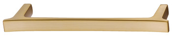 Up Pull Handle Zinc Alloy Matte Gld 160mm Fixing Centres