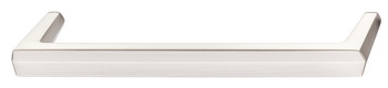 Fion Pull Handle Zinc Alloy Bru Nickel 160mm Fixing Centres