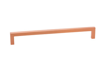 U Pull Handle Zinc Alloy Bru Copper 28.5x160mm Fixing Centres
