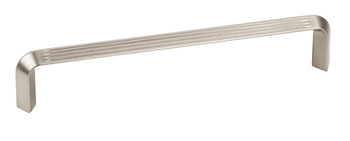 Lines D Pull Handle Zinc Alloy Bru Nickel 160mm Fixing Centres