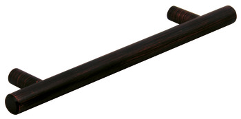 Bartram Bar Handle Steel BORB D12mm 160mm Fixing Centres
