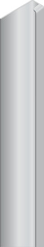 Gola System E Profile Vrt Ovn 580mm Aluminium Black