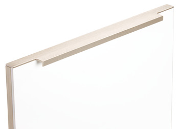 Portobello Profile Handle Aluminium Stainless Steel Eff 898mm