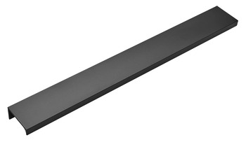 Vidya Profile Handle Aluminium Black 40x20x320mm Fixing Centres
