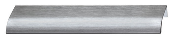 Ona Profile Handle Aluminium Bru Grey 128mm Fixing Centres