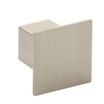 Issey Knob Square Aluminium SSE 36.5x36.5x30mm