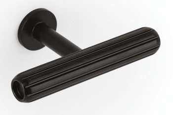 Rille Mini T Handle Aluminium Brs Black 55x34mm 132.16.006