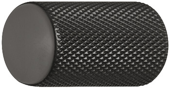 Graf Knob Aluminium Matte Black D17x28mm
