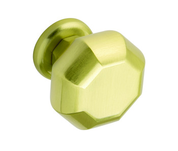 Allaro Knob Zinc Alloy Brs Bru Plt D37x35mm