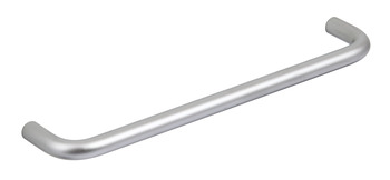 D Pull Handle Steel D8mmx35mm Mat Chrome 96mm Fixing Centres