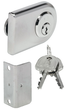 Glass Door Cyl Lever Lock A H1 MNP