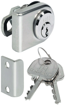 Glass Door Cyl Lever Lock MK System MNP