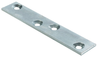 Connect Plt SF 4 Holes 15x100mm Steel Glv