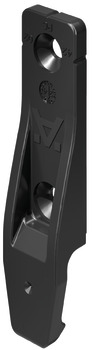Panel Component w Lip Hos Mk.Black 262.49.356