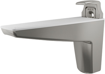 Moon Shelf Support 15-50mm Zinc Alloy/Plastic Mt.Nickel 282.84.171