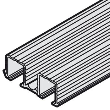 Slido F-Li21 Top Trk Dbl GV 3.5m Aluminium Brt