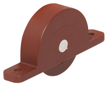 Lt Duty Btm Roller Mortice Plastic Brw 404.29.105