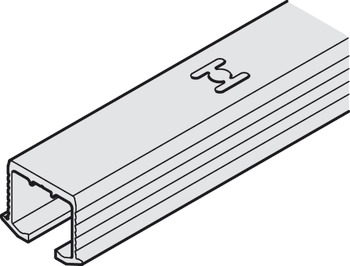 Hawa Clipo Sgl Top Trk 2.5m B.Aluminium 405.00.622