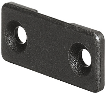 Planofit Straight System Retain Plt Plastic Wht