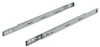 2642 BB Side Drawer Runner Full 16kg 200mm Bright Zinc Plated
