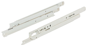 Roller Drawer Runner Base Full 50kg 600mm Wht