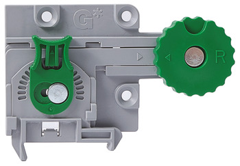 Dynapro 5D Clip+Adapter Set Metal/Plastic Grey 433.19.985