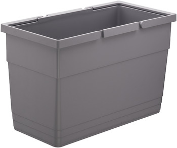 One2Four Bin 275x211x423mm 21L Aluminium Grey