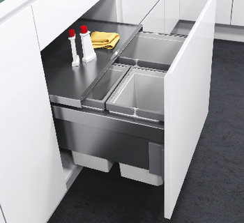 VS Envi Space Pro 600 Bin 60L Silver